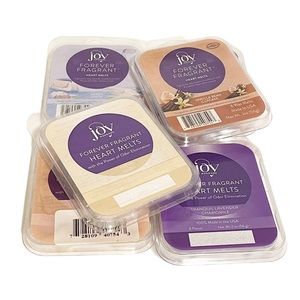 Joy Mangano Assorted Heart Shape Wax Melts Scents Home Smell NEW Odor Eliminate